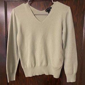 Joan Vass Cream Sweater